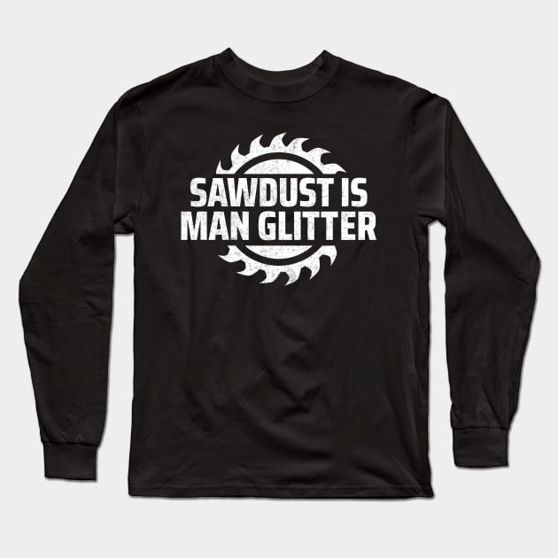 woodworking Long Sleeve T-Shirt by Mandala Project